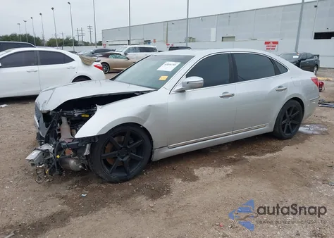 2011 Hyundai Equus Signature from USA, damaged, VIN KMHGH4JF4BU030501